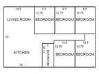 1414 Pine - Adler - 5 BR / Bath + Vanity - End Unit B