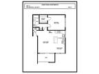 Crestview Apartments - Plan C1-Washer and Dryer