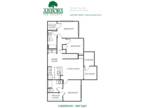 Arbors on Fourth - 3 Bedroom Floor Plan