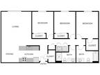 EAST WOODS APARTMENTS - 3 Bedroom 2 Bathroom