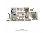 Lake Pointe Apartment Homes - Two Bedroom 2 Bath