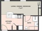 Berwick Apartments - Studio, 1-Bath