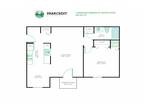 Parkcrest Apartments - 1 Bed, 1 Bath - 662 sq ft