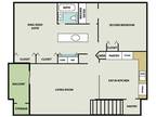 Parkside Village Apartments - Two Bed One Bath Townhouse