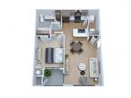West 44 Apartments - 1 Bedroom, 1 Bathroom