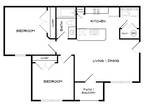 The Corners Apartments - Two Bedroom One Bath