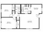 Francis Crossing Apartment Homes - 2 Bedroom 1 Bathroom