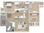 Newport Colony Apartments in Casselberry - Three Bedroom Wraparound Patio