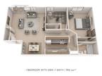 Creek Hill Apartment Homes - One Bedroom - 760 sqft