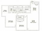 Oak Park City Apartments - Two Bedroom, Two Bath (C10)