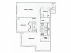 Oak Park City Apartments - Two Bedroom, Two Bath (C9)