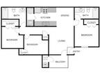 Cottonwood Apartment Homes - 3 Bedroom 2 Bathroom