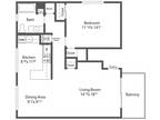 Chatham Hill - 1BR 1BA (780sf)