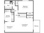 Chatham Hill - 1BR 1BA (820sf)