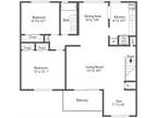 Chatham Hill - 2BR 1BA (1055sf)
