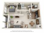 The Ravines at Westar 1 - The Rosedale - 1-BR Garden