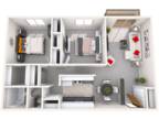 Berrytree Apartments - 2 Bed, 1 Bath for 2 people (rate per person)