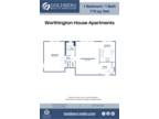 Worthington House - One Bedroom Eat in Kitchen