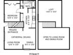 Yarmouth Pointe Apartment Homes - One Bedroom Loft