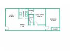 Miami Hills Apartments - Miami Hills Two Bedroom One Bath