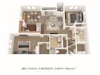 Rochester Village Apartments at Park Place - Two Bedroom 2 Bath- 1,144 sqft -