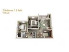 Cypress Creek Apartments - B1 - Two Bedroom One Bath