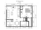 Oak Grove Apartments - OGA 1BR 525sf