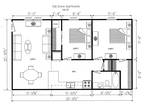Oak Grove Apartments - OGA 2BR 745sf