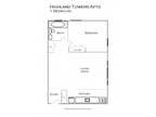 Highland Towers Apartments - large 1 bdrm 1 bath