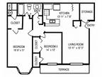 Arbor Circle Apartments - 2 BR 1 BATH