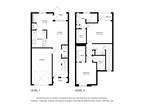 Lakeside Pointe Apartments & Townhomes - Two Bedroom Townhome - B6