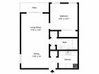 Yarmouth Green Apartment Homes - 1 Bedroom 1 Bathroom A