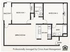 The Plaza on California - 2 Bedroom 2 Bathroom