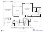 Silver Mill Apartments - 3 BR, 2 Bath-Shower