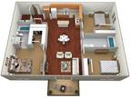 Courtyard Apartments - 3 Bedroom, 2 Bathroom