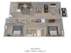 St. Marys Landing Apartments and Townhomes - Two Bedroom - 656 sqft