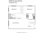 956 Place Apartments - Updated 2 Bedroom 1 Bath (sm)