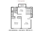 The Gables of Troy - The Quinn 1 bed 1 bath