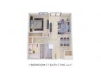 Jackson Grove Apartment Homes - One Bedroom