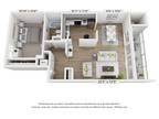 Copper and Quarry Village - Q - 1BR 1BA (790sf)