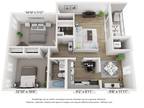 Copper and Quarry Village - Q - 2BR 1BA (960sf)