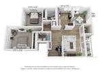 Copper and Quarry Village - Q - 2BR 2BA (1055sf)