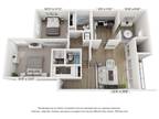 Copper and Quarry Village - C - 2BR 2BA (1110sf)