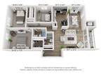 Copper and Quarry Village - Q - 3BR 2BA (1205sf)