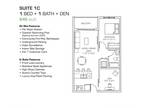 The Arc at Emerald Hills - 1 Bedroom, 1 Bathroom + Den