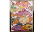 Colorful Fish Oil Paintings Wall Art Gold Framed Coastal Ocean Artwork Set Of 2