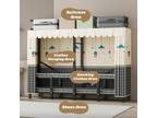 Bedroom Armoire Wardrobe Storage Closet Cabinet Home Portable Wardrobe Fold US