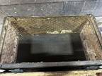 Antique Pittsburgh Trunk Manufactory Small Wooden Trunk