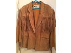 Ladies Suede Cowboy Jacket