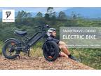 SMARTRAVEL ELECTRIC BIKE for Adult 1200W 48V/17.5Ah 28+MPH Shimano 7 Speed Grey